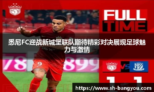 悉尼FC迎战新城堡联队期待精彩对决展现足球魅力与激情